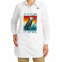 Funny Conspiracy Theory If It Flies It S.P.I.E.S Pigeon Bird Apron