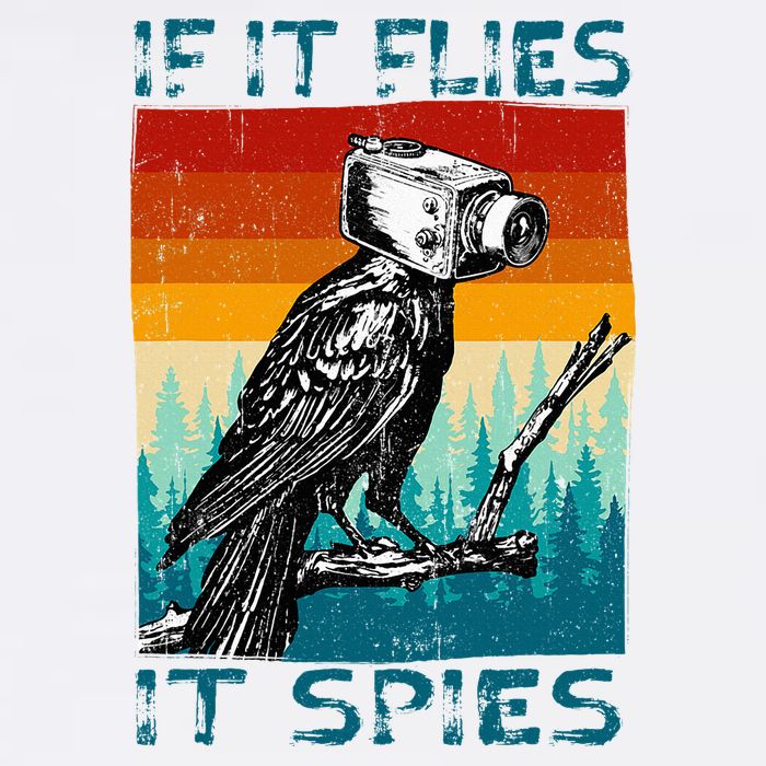 Funny Conspiracy Theory If It Flies It S.P.I.E.S Pigeon Bird Button