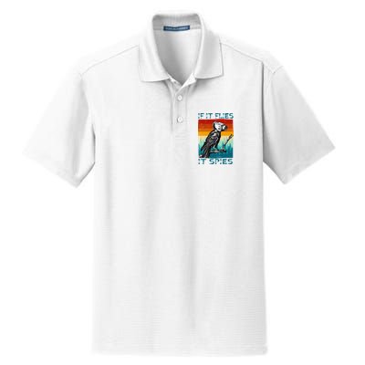 Funny Conspiracy Theory If It Flies It S.P.I.E.S Pigeon Bird Dry Zone Grid Polo