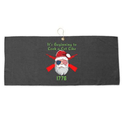 Funny Christmas Ultra MAGA Conservative Republican Large Microfiber Waffle Golf Towel