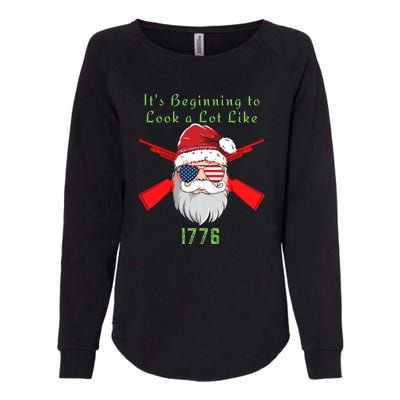 Funny Christmas Ultra MAGA Conservative Republican Womens California Wash Sweatshirt