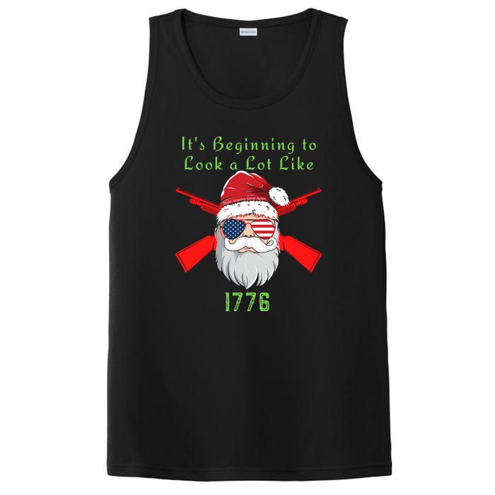 Funny Christmas Ultra MAGA Conservative Republican PosiCharge Competitor Tank