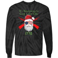 Funny Christmas Ultra MAGA Conservative Republican Tie-Dye Long Sleeve Shirt