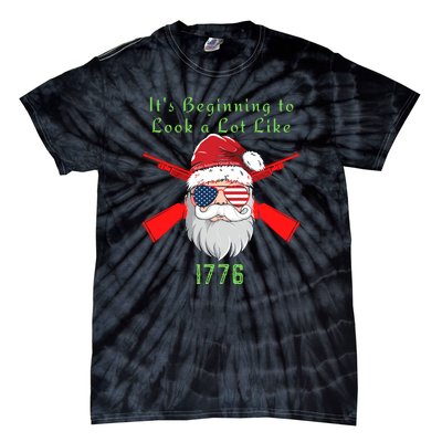 Funny Christmas Ultra MAGA Conservative Republican Tie-Dye T-Shirt