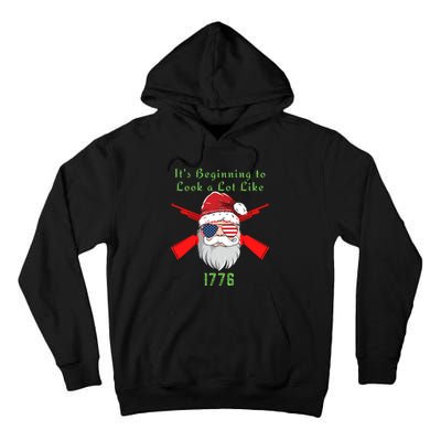 Funny Christmas Ultra MAGA Conservative Republican Tall Hoodie