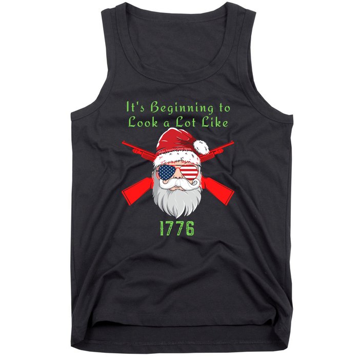 Funny Christmas Ultra MAGA Conservative Republican Tank Top