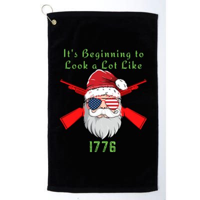 Funny Christmas Ultra MAGA Conservative Republican Platinum Collection Golf Towel