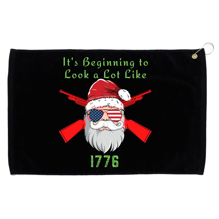 Funny Christmas Ultra MAGA Conservative Republican Grommeted Golf Towel