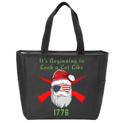 Funny Christmas Ultra MAGA Conservative Republican Zip Tote Bag