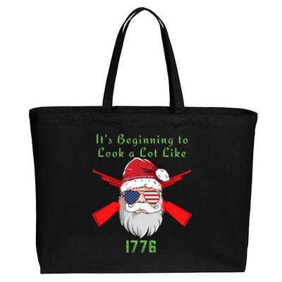 Funny Christmas Ultra MAGA Conservative Republican Cotton Canvas Jumbo Tote