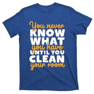 Funny Clean Up Your Room Spring Cleaning Cute Gift T-Shirt