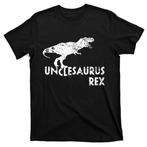 Funny Cute Uncle Dinosaur Gift T-Shirt