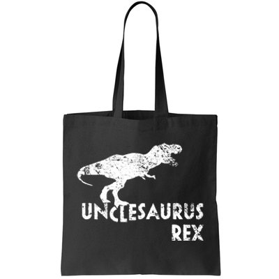 Funny Cute Uncle Dinosaur Gift Tote Bag