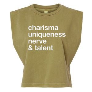 Funny Charisma Uniqueness Nerve Talent Gay Clothing Garment-Dyed Women's Muscle Tee