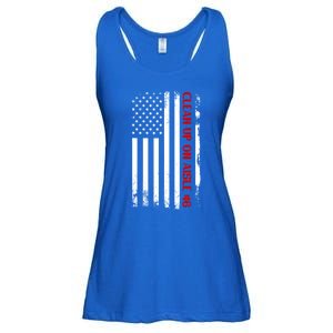 Funny Clean Up On Aisle 46 Anti Biden 2024 Ladies Essential Flowy Tank