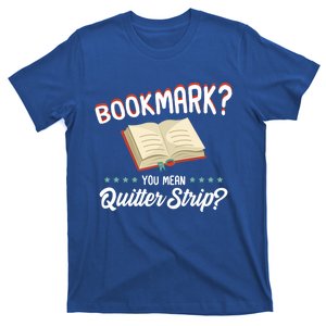 Funny Cool Unique Bookmark Book Nerd Gift T-Shirt