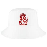 Funny Completely Unhinged Girl Cool Comfort Performance Bucket Hat