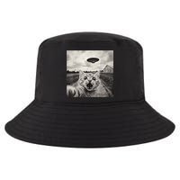 Funny Cat Ufo Alien Selfie Cool Comfort Performance Bucket Hat