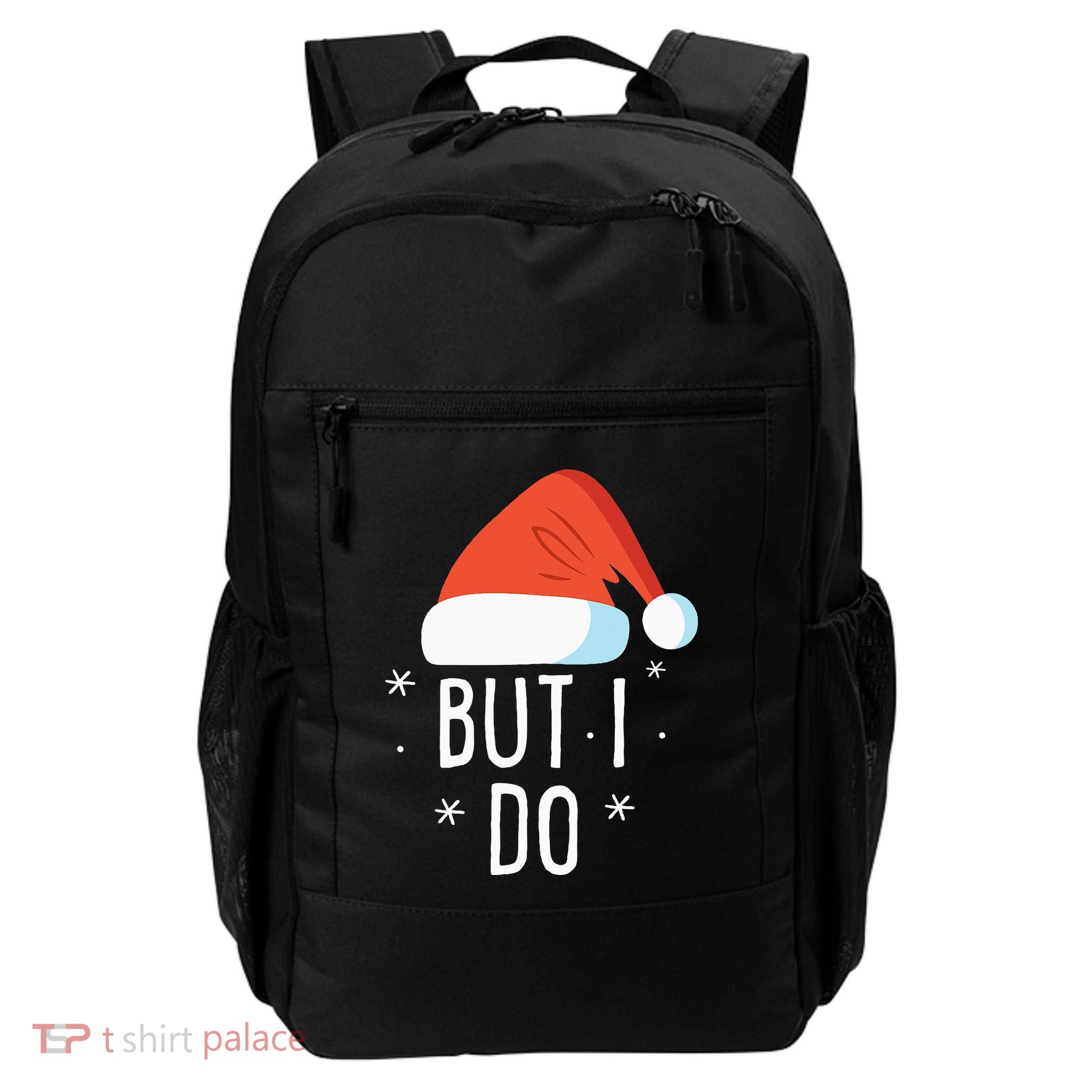 Festive Couples Unique Christmas Outfit Alternatives Backpack