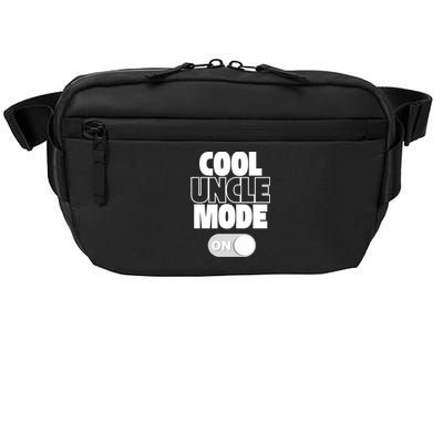 Funny Cool Uncle Mode On Gift Crossbody Pack