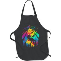 Funny Colorful Ufo Alien Trex Dinosaurs Abduction Apron