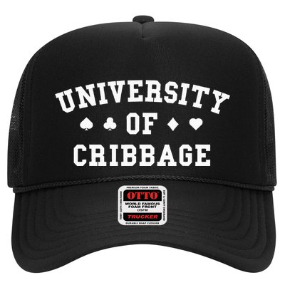 Funny Cribbage University Cribbage Gifts Player Trucker Hat