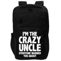 Funny Crazy Uncle Impact Tech Backpack