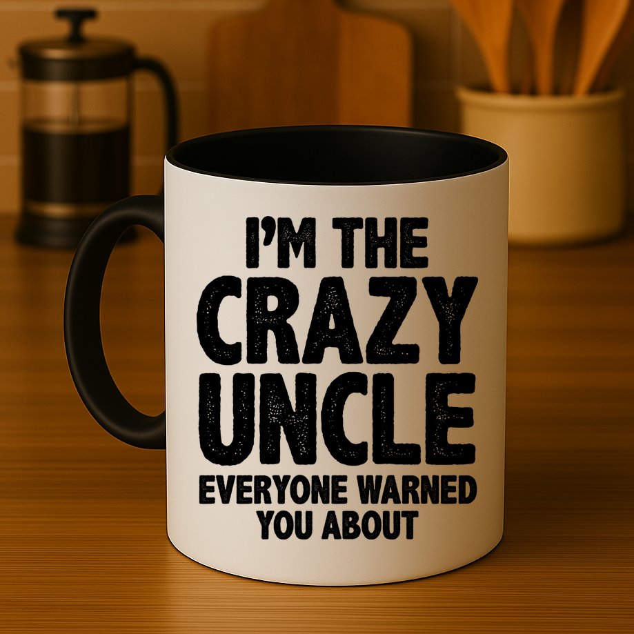 Funny Crazy Uncle Mug