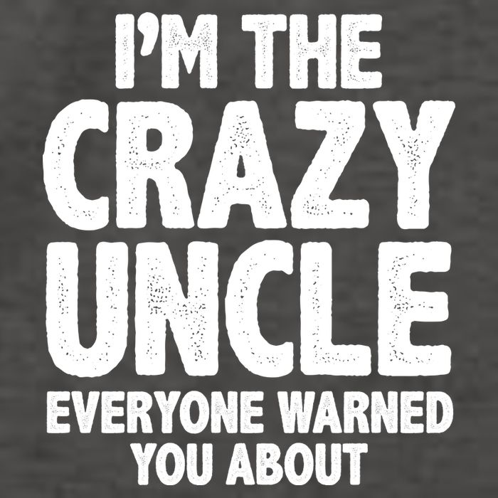Funny Crazy Uncle Vector Backpack