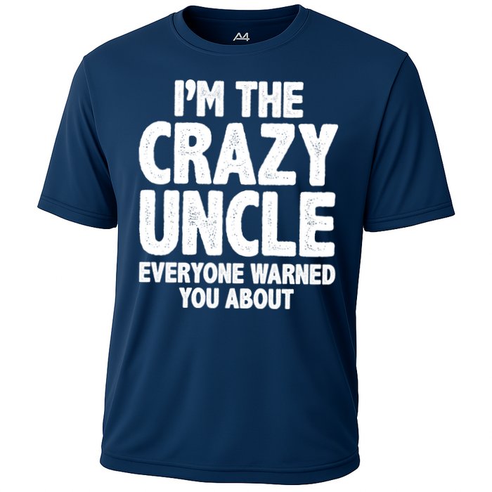 Funny Crazy Uncle Cooling Performance Crew T-Shirt