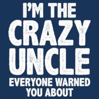 Funny Crazy Uncle Baby Bodysuit