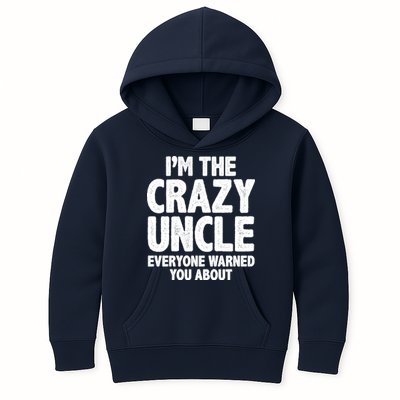 Funny Crazy Uncle Kids Hoodie