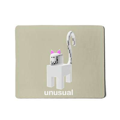 Funny Cat Unusual Meow Mousepad