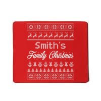 Custom Family Christmas Ugly Sweater Personalized Mousepad