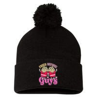 Funny Cute Valentines Day Fries Before Guys Pom Pom 12in Knit Beanie