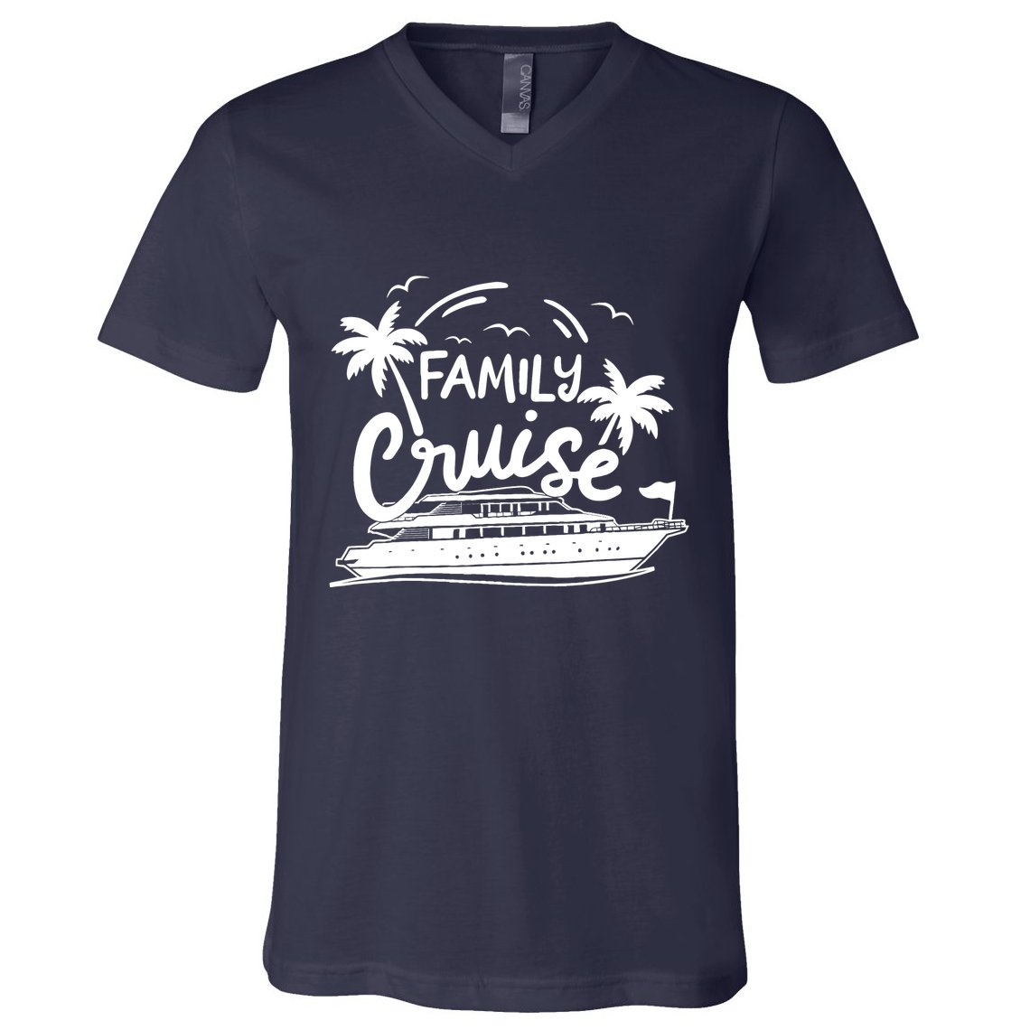 Family Cruise Vacation Outfits Cruise Squad Family Cruise V-Neck T-Shirt