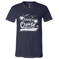 Family Cruise Vacation Outfits Cruise Squad Family Cruise V-Neck T-Shirt