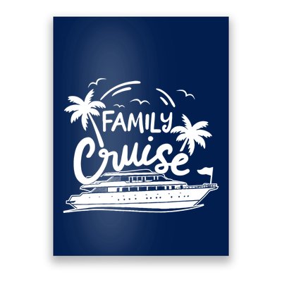 Family Cruise Vacation Outfits Cruise Squad Family Cruise Poster