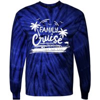 Family Cruise Vacation Outfits Cruise Squad Family Cruise Tie-Dye Long Sleeve Shirt