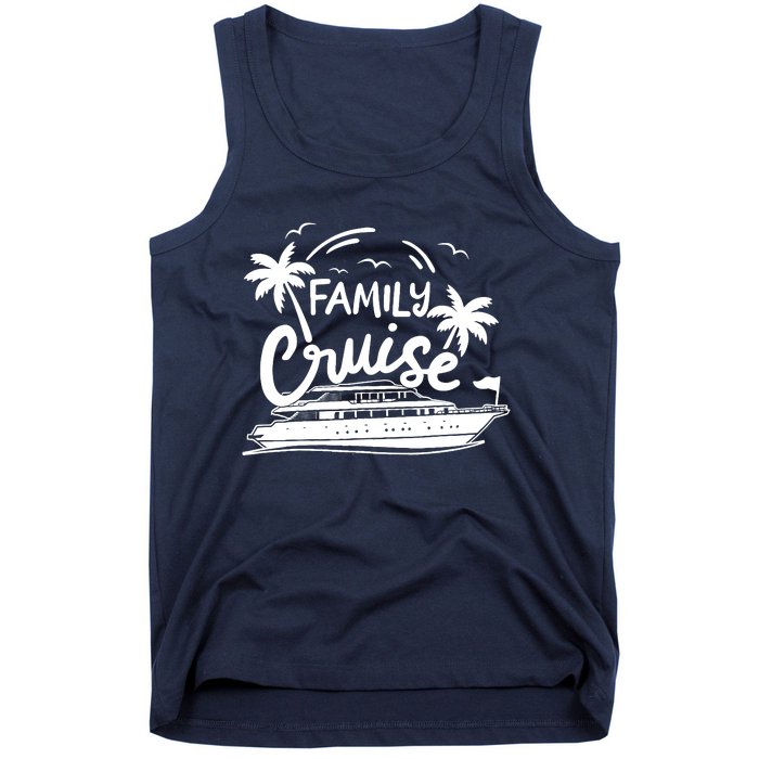 Family Cruise Vacation Outfits Cruise Squad Family Cruise Tank Top