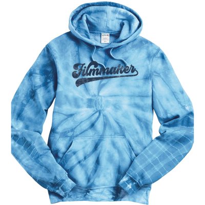 Filmmaker Cute Vintage Graphic Tie Dye Hoodie