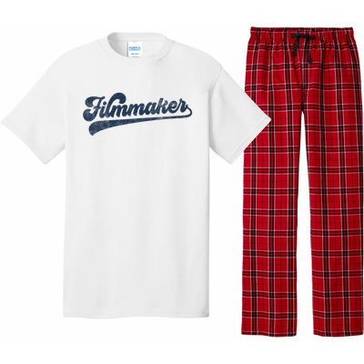 Filmmaker Cute Vintage Graphic Pajama Set