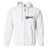 Filmmaker Cute Vintage Graphic Full Zip Hoodie