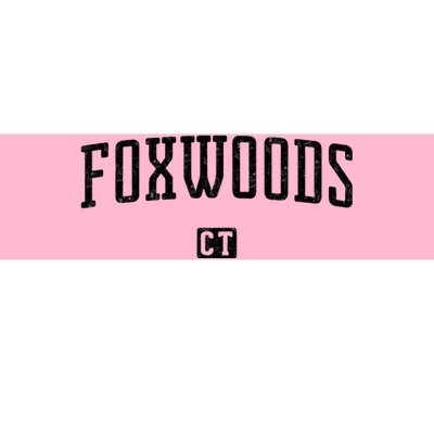 Foxwoods Connecticut Vintage Bumper Sticker