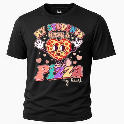 Funny Cute Valentines Day My Students Have A Pizza My Heart Performance Shirt