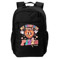 Funny Cute Valentines Day My Students Have A Pizza My Heart Backpack