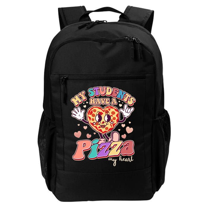 Funny Cute Valentines Day My Students Have A Pizza My Heart Backpack