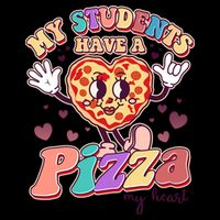 Funny Cute Valentines Day My Students Have A Pizza My Heart Mug