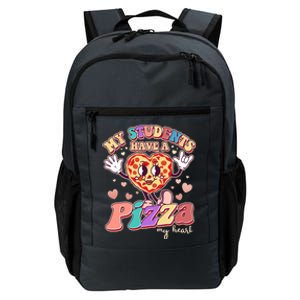 Funny Cute Valentines Day My Students Have A Pizza My Heart Daily Commute Backpack