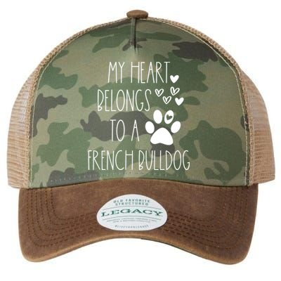 Funny Cute Valentines Day Gift For French Bulldog Dog Lover Gift Legacy Tie Dye Trucker Hat